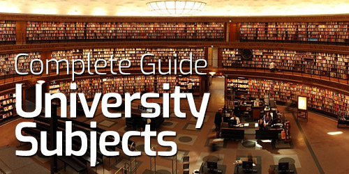 Complete British university Subjects Guide